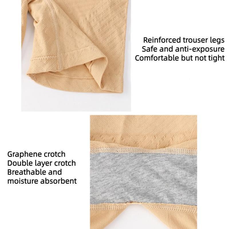 Large Size High Waist Shapewear Postpartum Body Shaping and Hip Lifting Elastic Safety Pants With Adjustable Button 7
