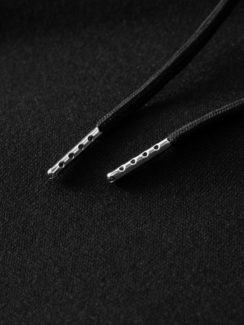 Product Introduction of Men's Skull & Letter Print Drop Shoulder Hoodie, Regular Fit Fashion Casual Drawstring Pocket Hooded Sweatshirt for Daily Holiday Outdoor Wear, Men Clothes for Fall & Winter 4