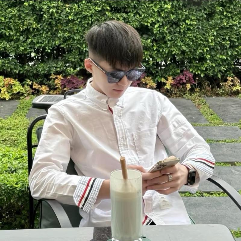 Áo sơ mi thom vải thô cao cấp mix sọc cực chất