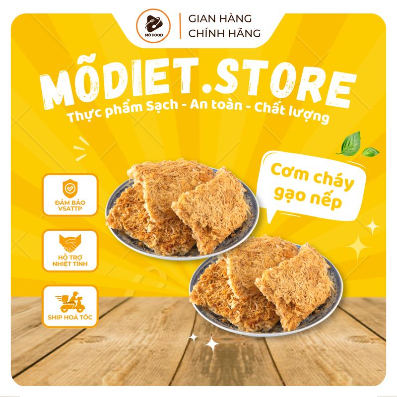  Cơm cháy gạo nếp chà bông Mõ.Food 