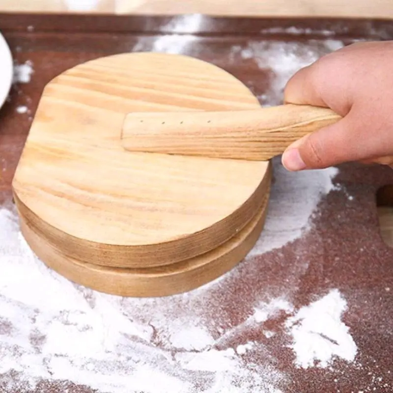 penekan adonan dumpling alat geprek kayu kitchenware 2