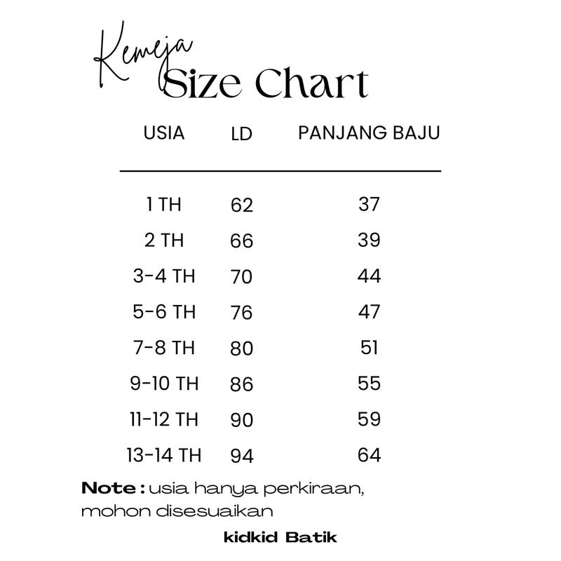Product Introduction of Batik Couple Anak Baju Batik Anak Couple Kakak Adik Warna Biru Kemeja Dress Sarimbit 0