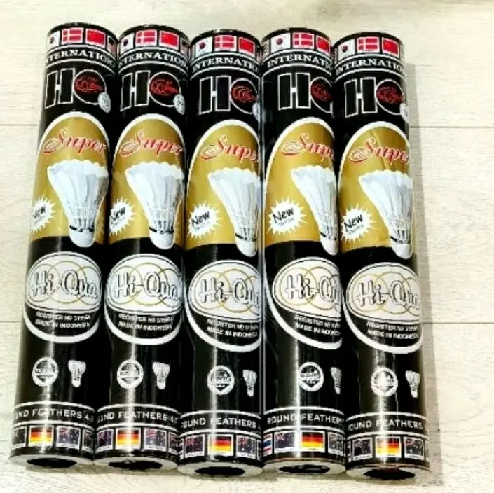 Shuttlecock HiQua Hi Qua Hi-Qua HQ Hitam Kok Cock Bola Bulutangkis Badminton Original