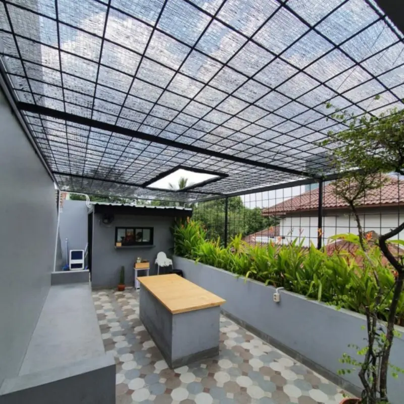 Jaring Paranet Lebar 3 Meter 90% Eceran MURAH Tanaman 3