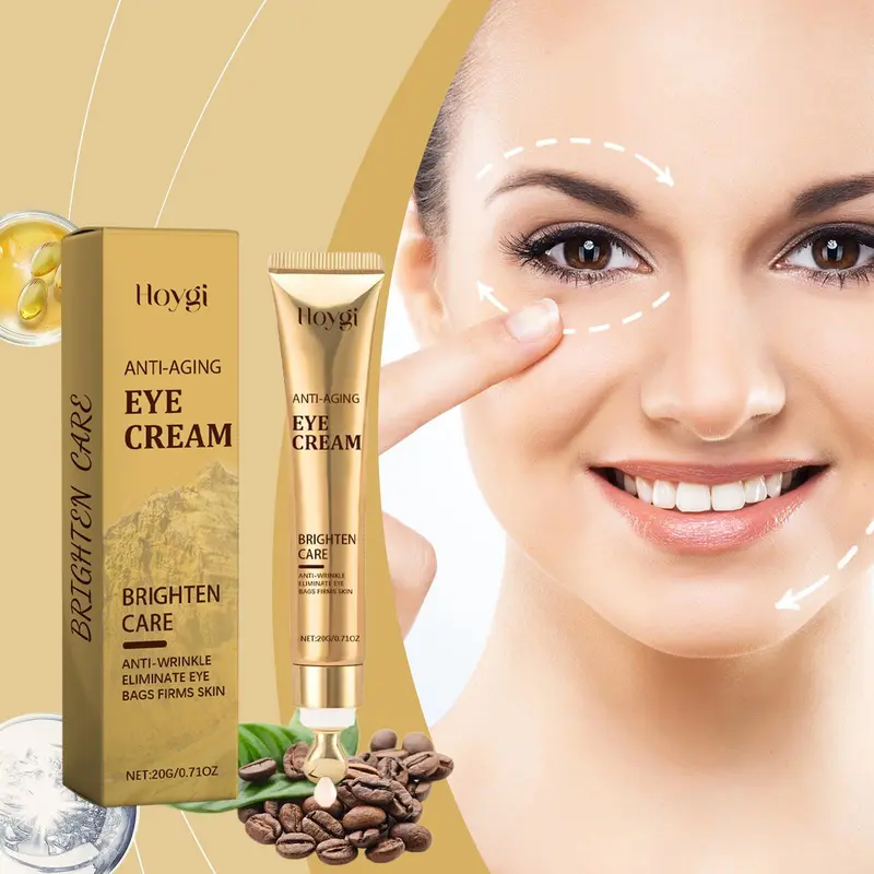 Brightening Eye Cream, 3 Boxes Moisturizing Eye Cream, Lifting and Firming Eye Care Product, Eye Care Product for Women & Men 2