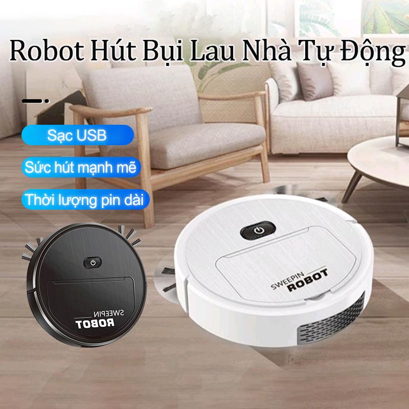 Product Introduction of Máy robot hút bụi lau sàn nhà thông minh 3 trong 1 tiện dụng cho gia đình kèm phụ kiện , bảo hành 12 tháng 1