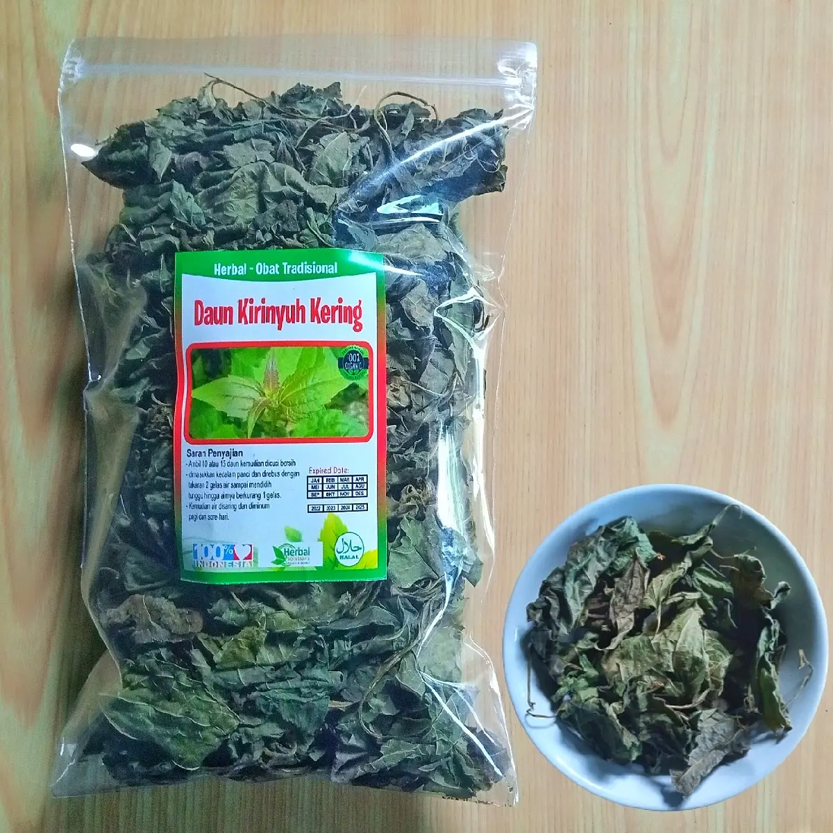 Daun Kirinyuh Kering Daun Kopasanda Balakacida Organik