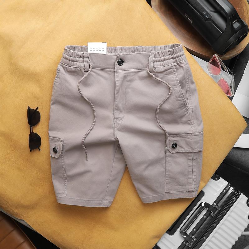 Quần short nam kaki lưng thun túi hộp Menswear sang xịn mịm Nhung ( STHT33 ) 1