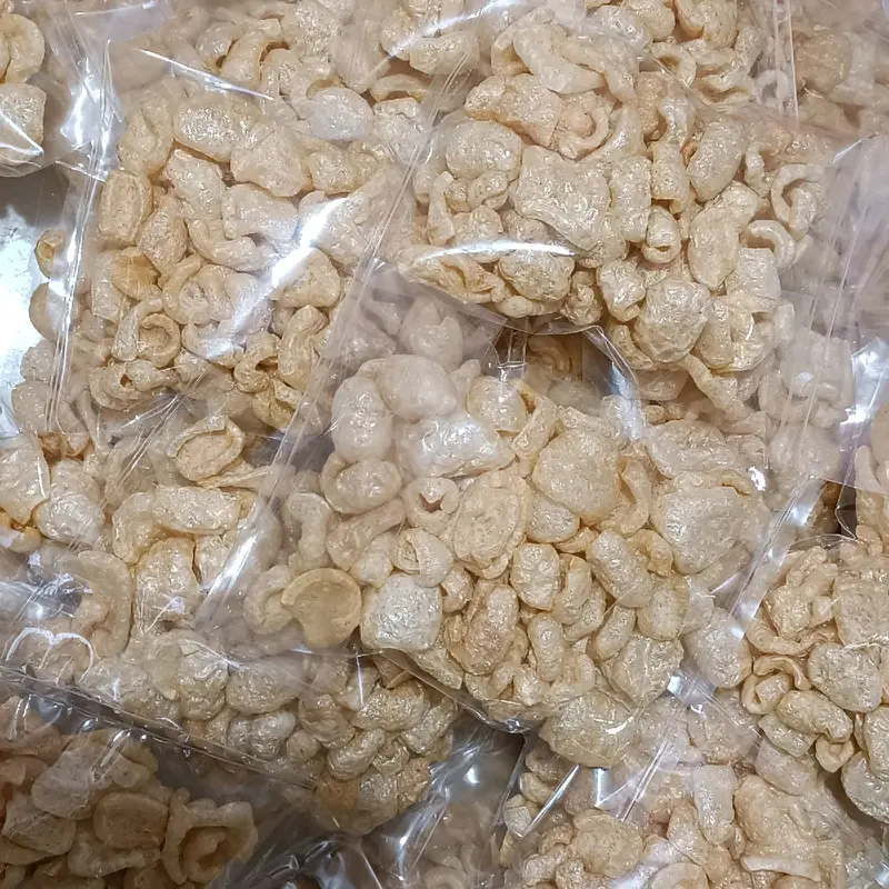 Kerupuk Kulit Babi Kerubi B2 Enak Gurih Renyah Garing kemasan Plastik 0