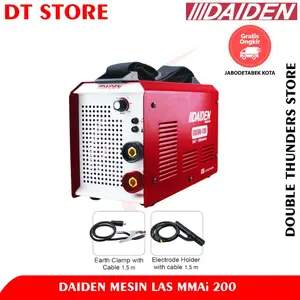 Daiden Mesin Las MMAi200 Mesin Trafo Las Inverter MMAi200