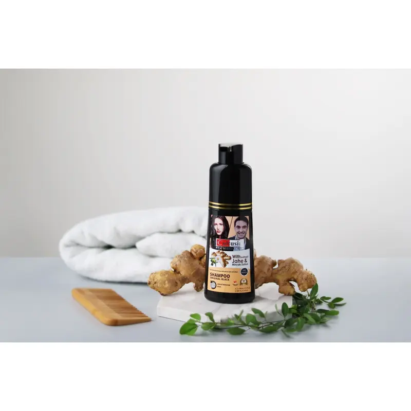 Cultusia Shampoo Penghilang Uban Original BPOM Argan Black 2