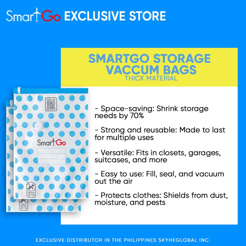 SmartGo Storage Vacuum Bags - TikTok Shop Philippines