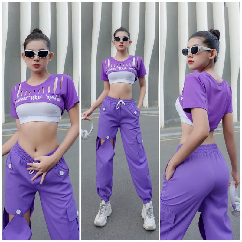 Quần Hở Đùi tập Zumba,Gym, Yoga, Aerobic, Shuffle Dance, thể dục nữ Sport 4