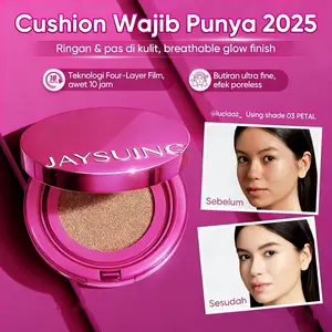 100% Asli❤️ 𝐒𝐊𝐈𝐍𝐓𝐈𝐅𝐥𝐂 Cover Glow Perfect Pink Cushion   Full Coverage Radiance Glow Foundation  Exp. 2028