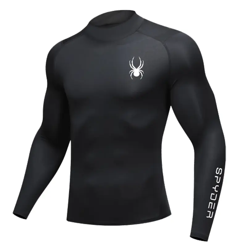 Running Compression T-shirt Long Sleeve Comfortable Sport T-shirt Gym Fitness Sweatshirt Men's and Women's Jogging Tracksuit Homme Sports Shirt Top Long Sleeve