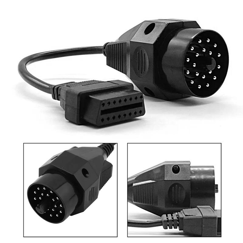 Product Introduction of Car Maintenance 20-pin To 16-pin Adapter 25CM Length Easy To Use Efficient Diagnostic Scanning Long-term Performance 0