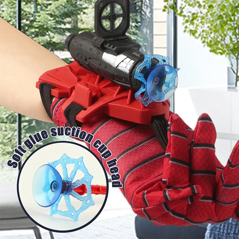 Tongao Spider Launcher Gloves Spider Toys Role Play Wrist Launcher Set