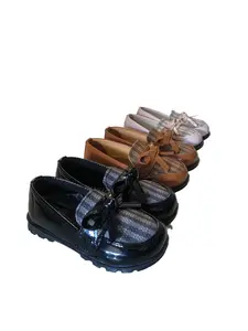 Sepatu Anak Perempuan Slip On Loafers Variasi PITA Kaki Fashion sepatu  princess