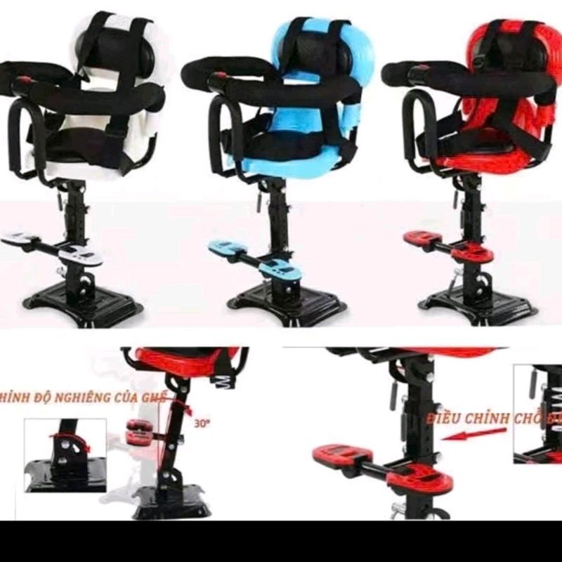 Ghế  ngồi xe máy cho bé đa năng dùng cho hầu hết dòng xe tay ga và xe đạp điện,xe máy điện