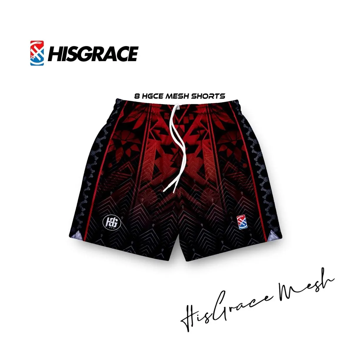 8 HGCE His grace quality mesh shorts for daily lifestyle wear  Menswear Day Pockets Stylish Tie Man Tropical Casual Lingerie