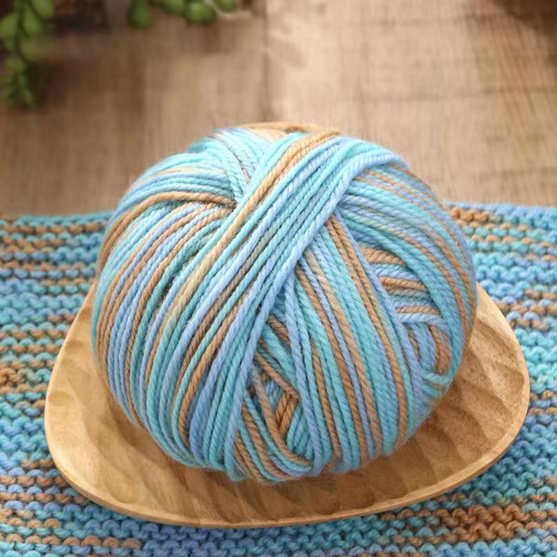 Product Introduction of 50g/Roll Sequin Mohair Yarn Soft Warm Baby Wool Crochet Yarn DIY Handmade Knitting Sweater Shawl Hat Bag Thread Sewing Supplies 15
