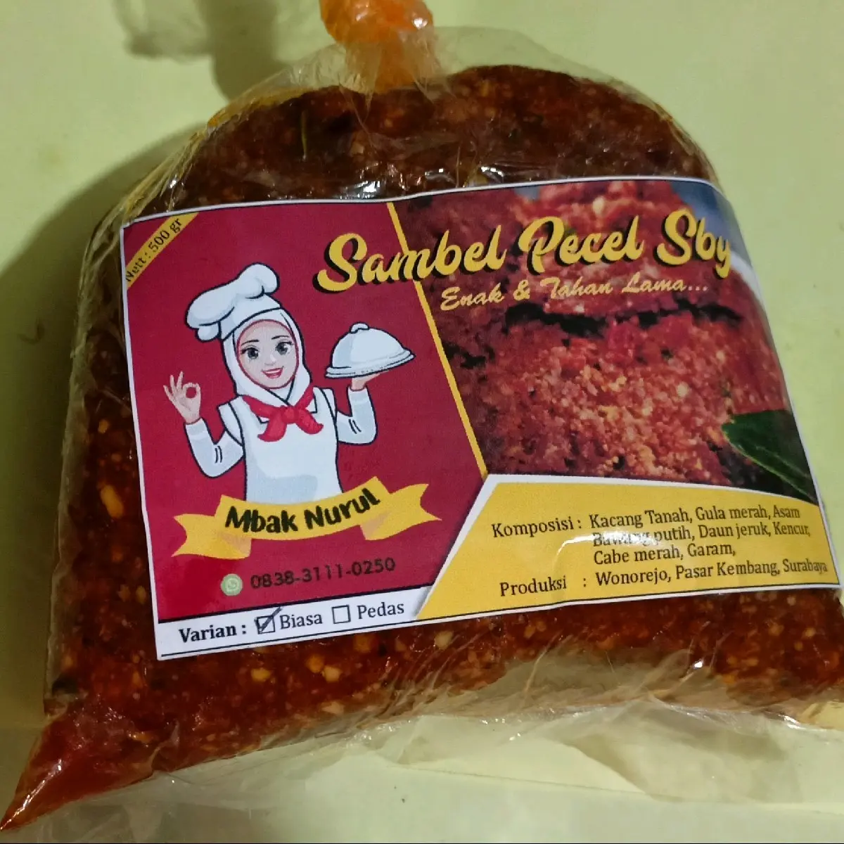 bumbu pecel Surabaya 1kg