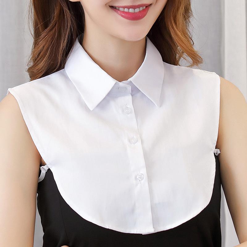 Product Introduction of Cổ Áo Giả Cho Áo Sơ Mi, Cổ Áo Có Thể Tháo Rời, Màu Trơn Cổ Áo Sơ Mi, Thích Hợp Cho Áo Cánh, Dành Cho Nam Và Nữ, Màu Đen Và Trắng, Phụ Kiện Áo Sơ Mi Quần Áo, DropShip 26