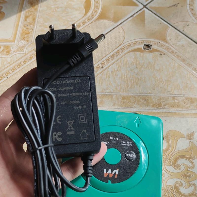 Máy bơm tăng áp mini WL- 24V áp mạnh chạy êm tự động hoàn toàn 6