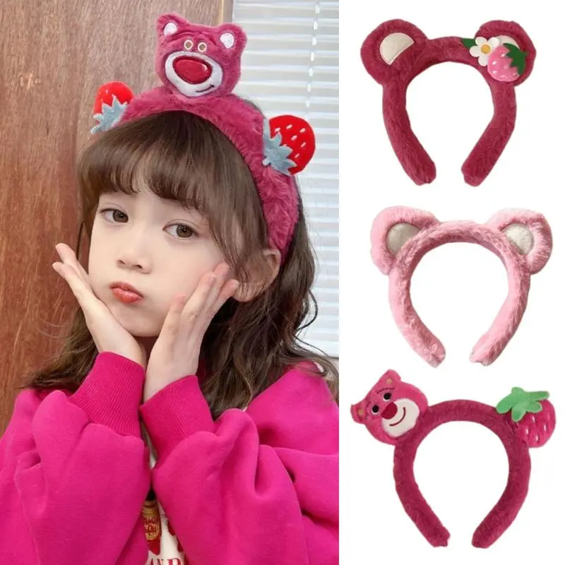 YBL-COD Bando Lucu Karakter Telinga Beruang Bondu Cosplay Motif Bear Ears Bandanan Imut Style Wanita Anak Dan Dewasa Fashion Aksesoris Rambut Wanita Headband Empuk Hair Band Gaya Korean (BELI LOKAL) 1