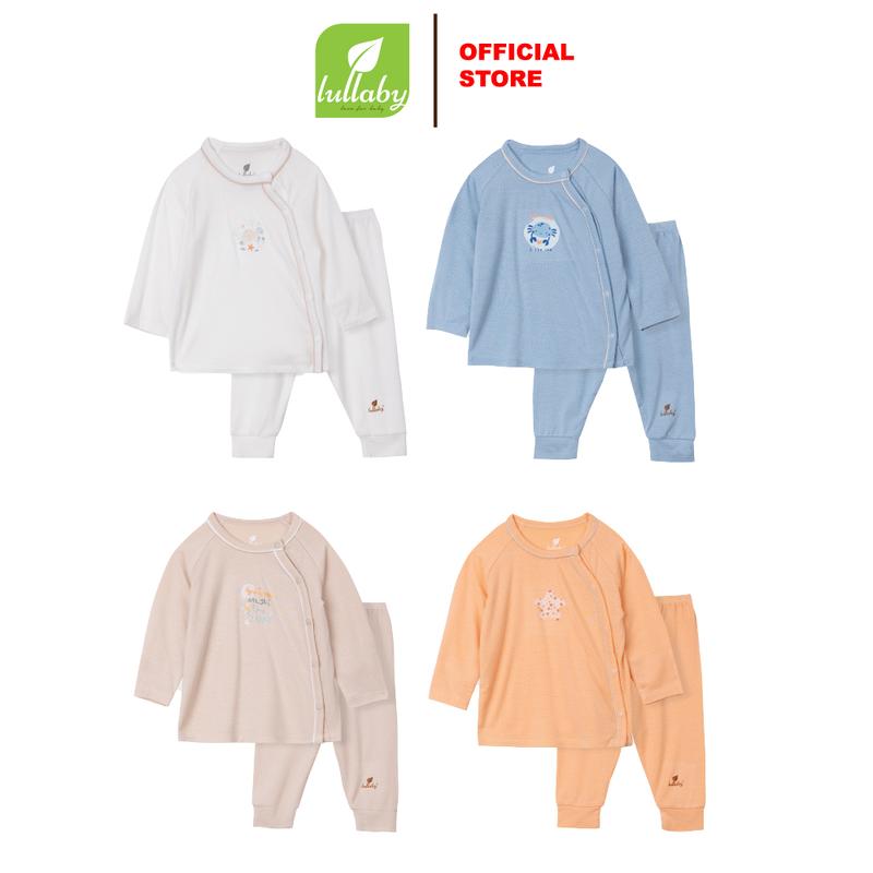 Lullaby - Bộ cài lệch sơ sinh dài tay NH861R
