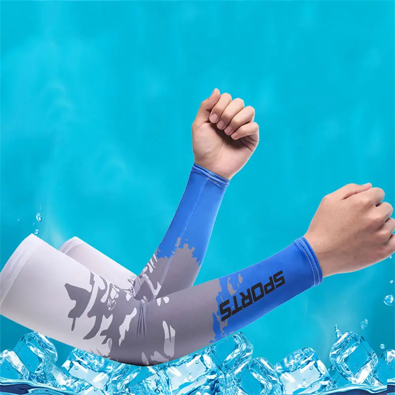 Paire De Manches De Soleil UV – Ice Silk, Protection Sport, Cyclisme, Randonnée