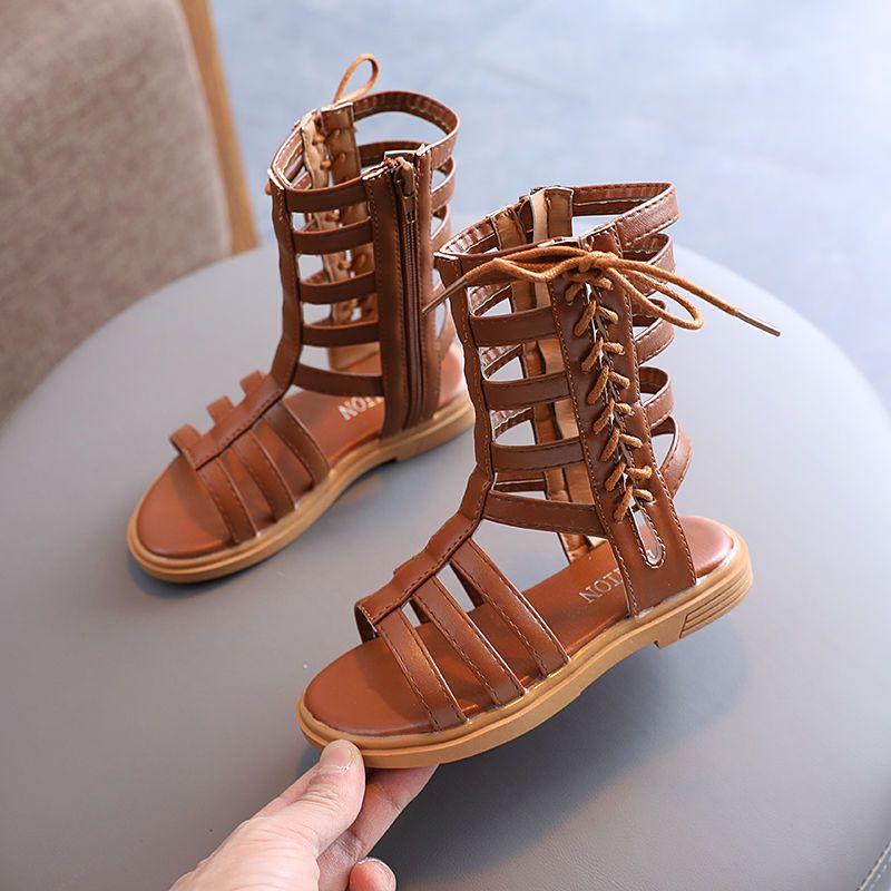 Product Introduction of Kasut Perempuan, Sandal Rom, Koleksi Musim Panas 2025, Ketibaan Baru, Untuk Kanak-kanak Sederhana dan Besar, Fesyen, Sesuai untuk Gadis Kecil dan Bayi, Gaya Puteri, Kasut Kanak-kanak Baby Shoes 3