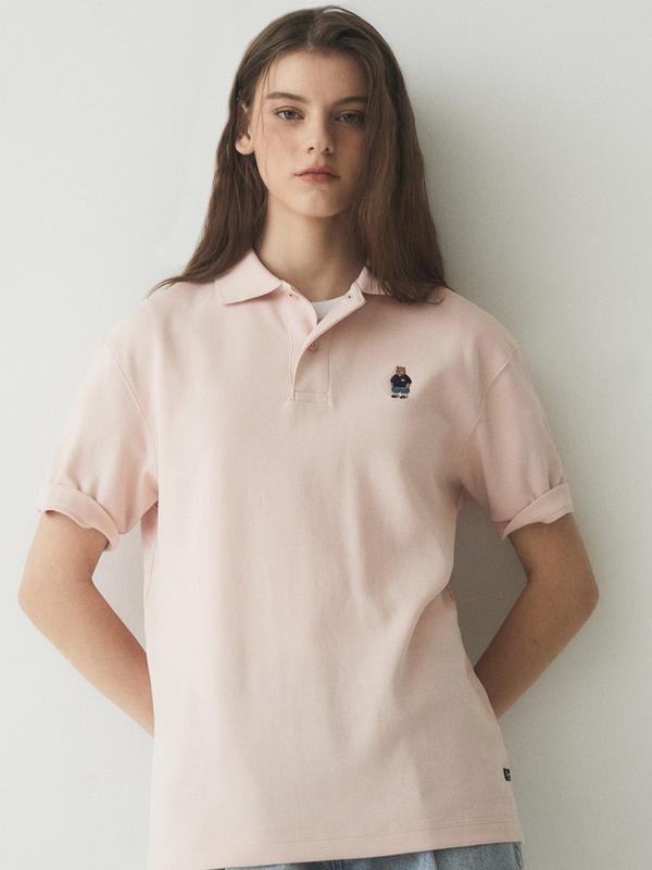 WHOAU Áo Thun Steve Collar T-Shirt_WHHAE3791U