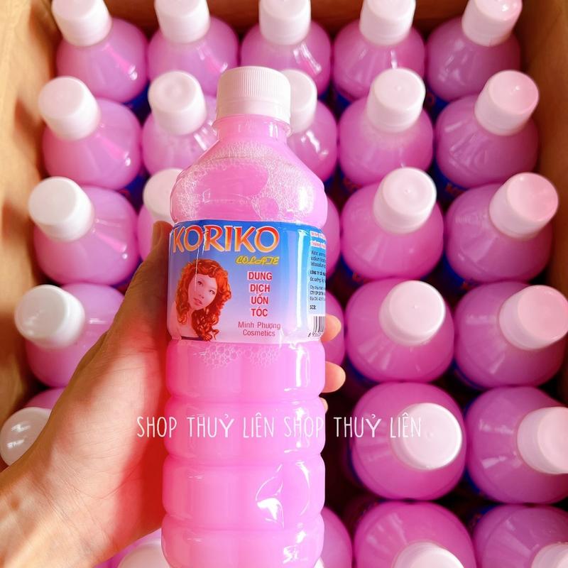 Thuốc uốn tóc Hồng ( tặng bao tay) 0