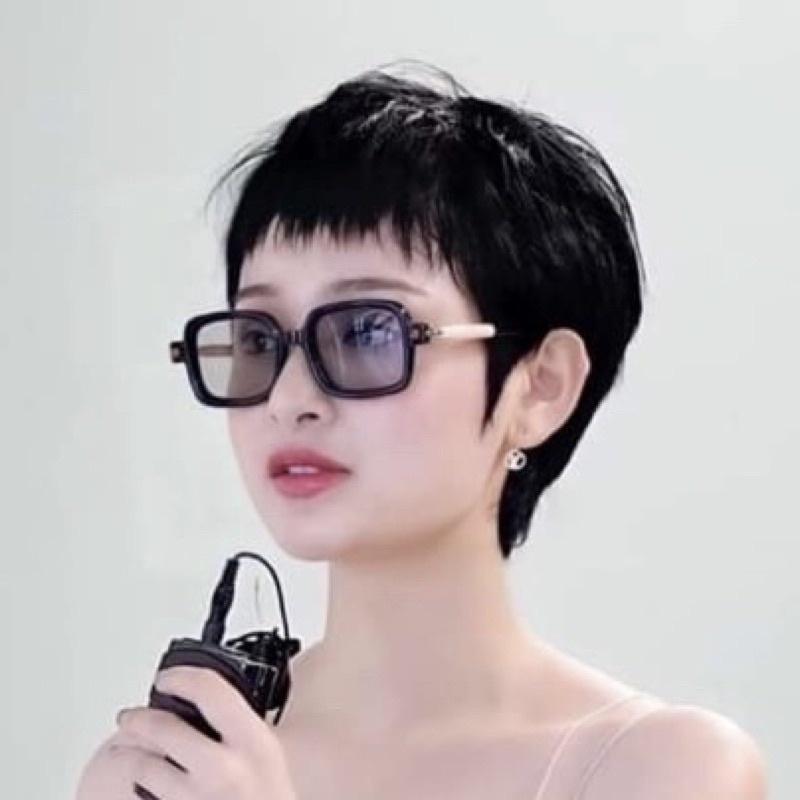 Kính râm thiết kế hiện đại trẻ trung phù hợp đeo đi chơi chụp ảnh đi ban đêm 1