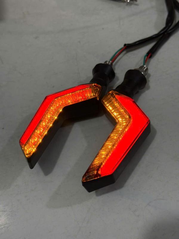 Xi nhan rời chữ Z led audi gắn cho các dòng xe máy , xe điện 12v ( giá 1 cặp )