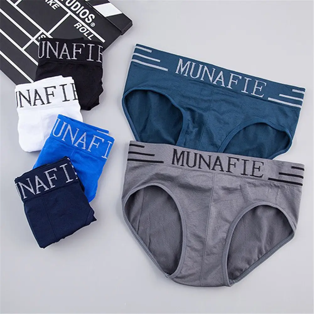 Quần Sịp Nam, cạp vừa, Cỡ Lớn, Thể Thao, Liền Mạch, Thoải Mái, Thoáng Khí, Nhanh Khô, Thích Hợp Cho Giới Trẻ Boxer Quần Boxer