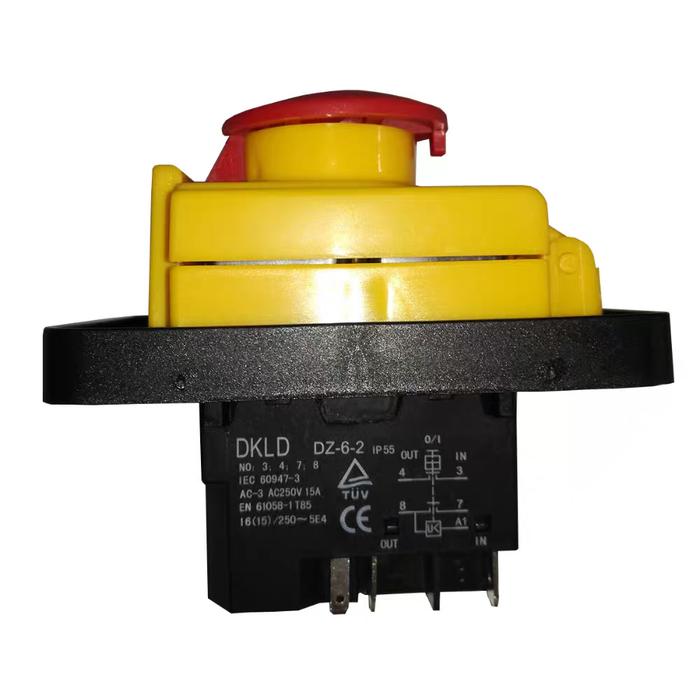Jual Switch DKLD DZ-6-2 250V 15A 5Pin IP55 WATER PROOF ON OFF PRESS ...