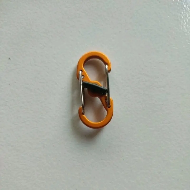 Gantungan Metal S-biner carabiner  Premium Quality spring hook with Safety Lock 4