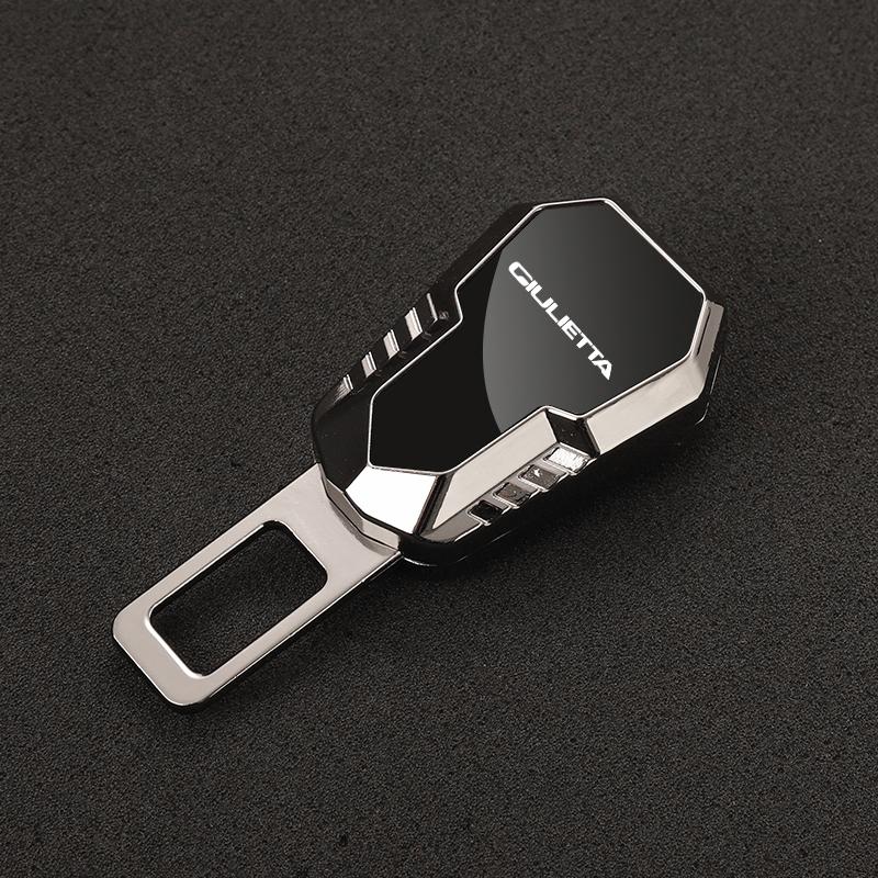 Product Introduction of 1 pcs Car Seat Belt Clip Extension Plug Metal Seatbelt Extender Accessories for Alfa Romeo Giulietta 7