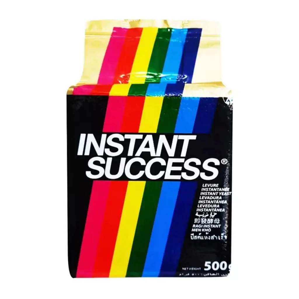 Men nở, men khô ngọt 7 màu Instant Success - Gói 500g dùng làm bánh mỳ, pizza, bánh bao