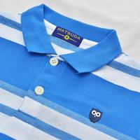 Gambar Matsuda Andre baju kaos polo anak laki laki katun umur 2-12 - BLUE, NO 2 (LD 64 CM) dari Matsuda Apparel Kota Administrasi Jakarta Utara 5 Tokopedia