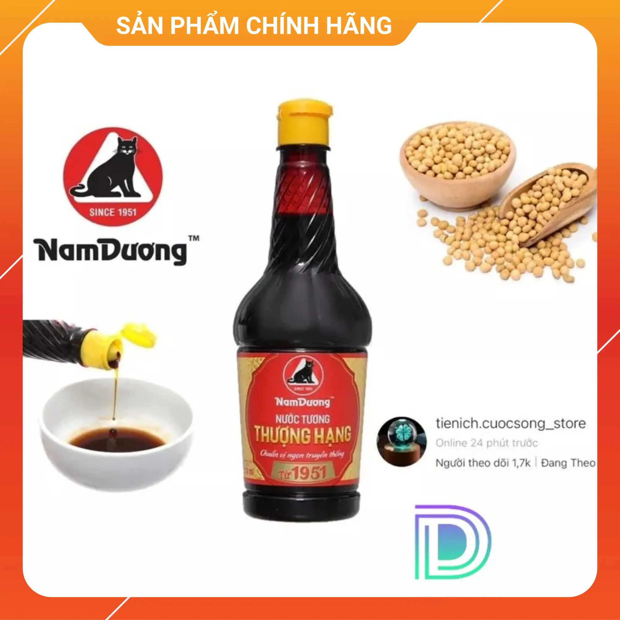 NƯỚC TƯƠNG NAM DƯƠNG THƯỢNG HẠNG 500ml, 210ml , date mới
