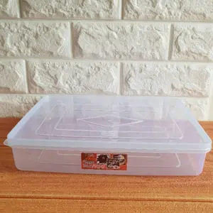 Kotak Donat Nagoya Kecil / Toples / Tempat kue donat  / Box Sayur Serbaguna / Wadah (1 pcs)