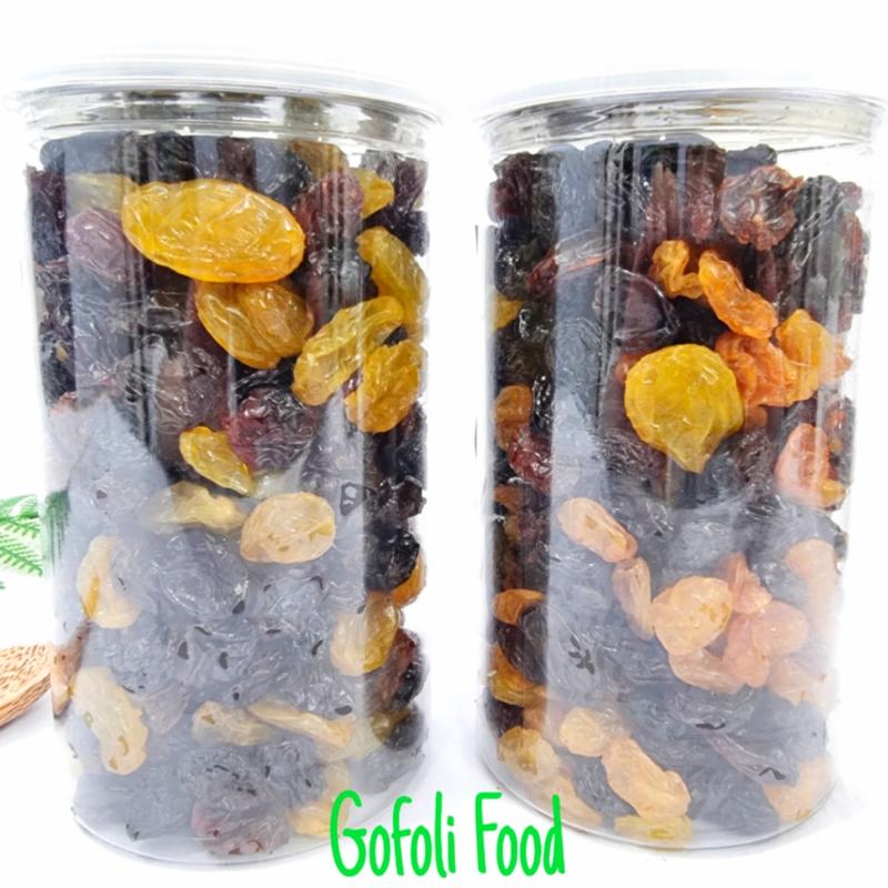 Nho khô Chile 3 màu loại 1, trái to, dẻo thơm ngon, ngọt tự nhiên, không đường 500g, Gofoli Food 6