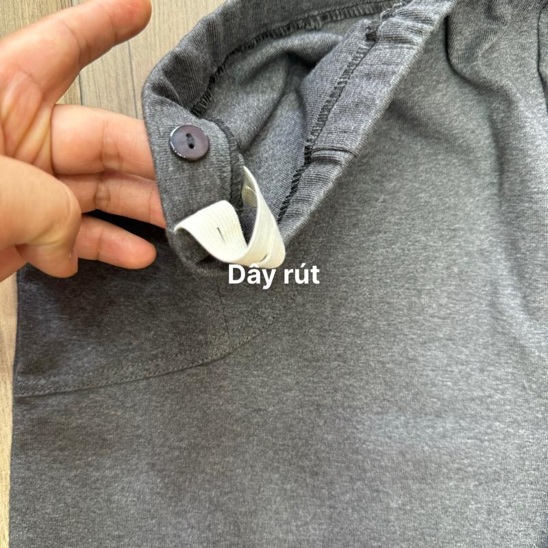 Product Introduction of Quần bầu lửng thun cotton loại 1 có size từ 40 tới 100kg co dãn thoải mái chiều dài qua gối có dây thun chỉnh nhà HANNA 34