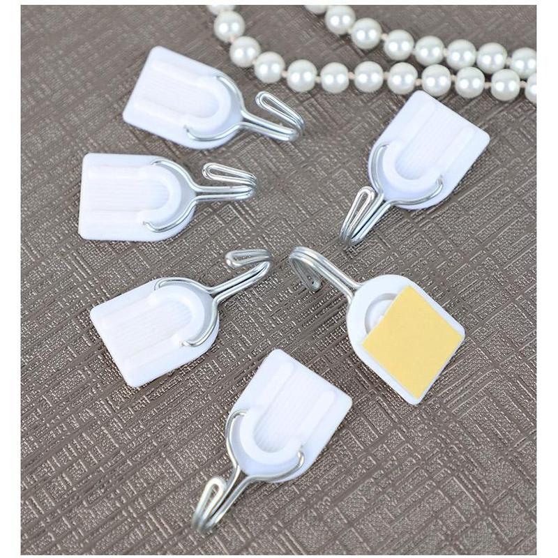 Vỉ 6 móc dán tường treo đồ tiện dụng 1255 3