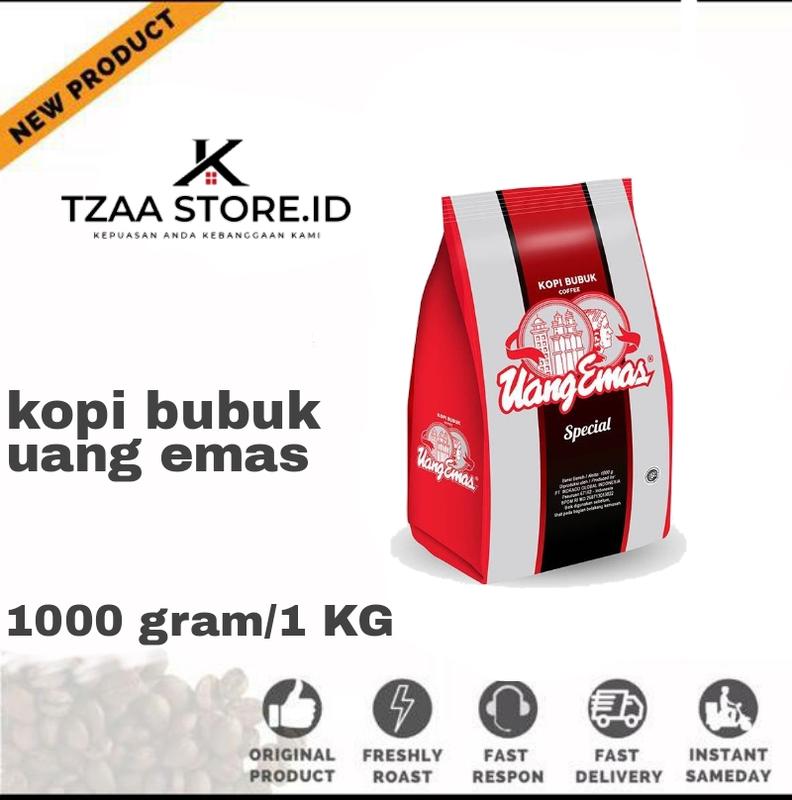Kopi Bubuk Uang Emas Special 1kg - Kopi Murah dan Nikmat untuk Minuman Pagi dan Sore Hari Coffee Gula kopi  greng kadokopi 2