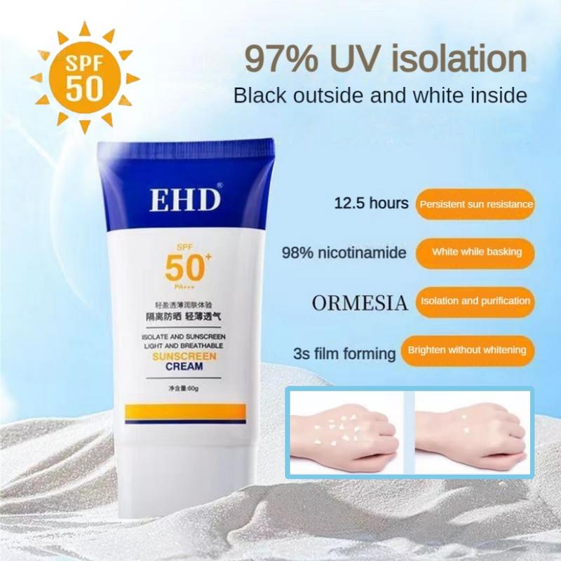 EHD SPF50+PA+++ Sunscreen Waterproof and oil control Coverin - TikTok ...