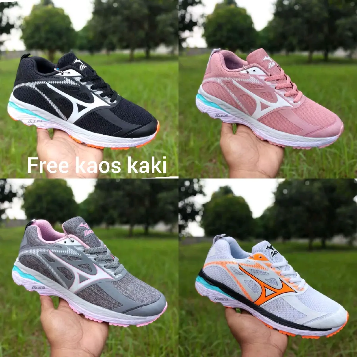 sepatu volly wanita warna cerah kekinian Olahraga